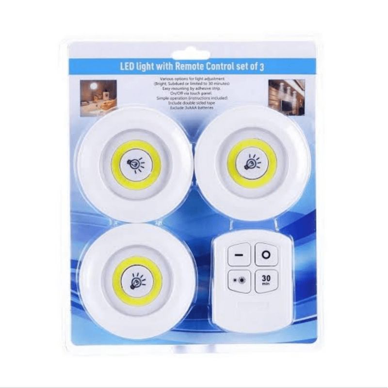 Comprar Juego Bombilla X3 Luces Led Inalambrica en Electroshopy - Ángulo 4